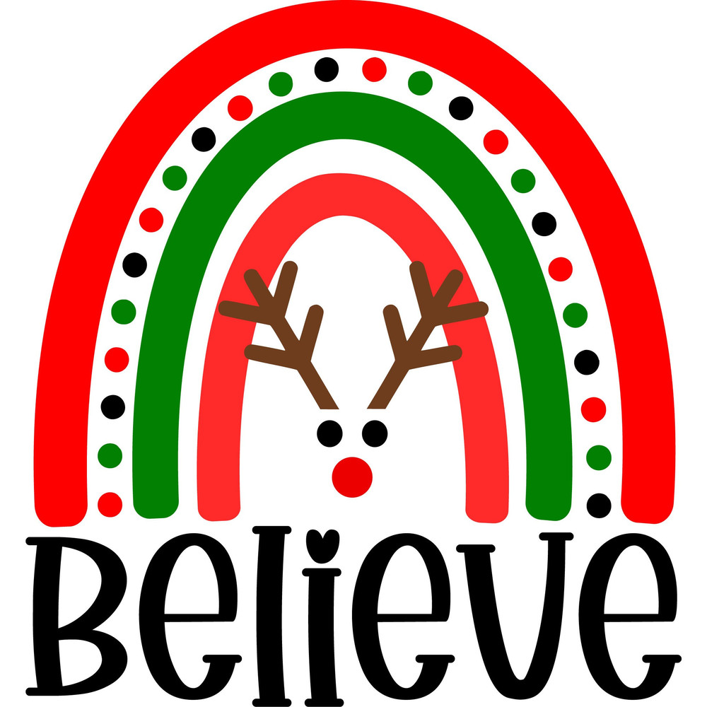 Christmas Rainbow SVG Bundle, Winter Rainbow SVG, Digital Download, Cut File, Sublimation, Clipart (18 svgdxfpngjpeg files) - 6.jpg