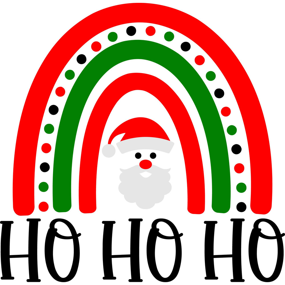 Christmas Rainbow SVG Bundle, Winter Rainbow SVG, Digital Download, Cut File, Sublimation, Clipart (18 svgdxfpngjpeg files) - 7.jpg