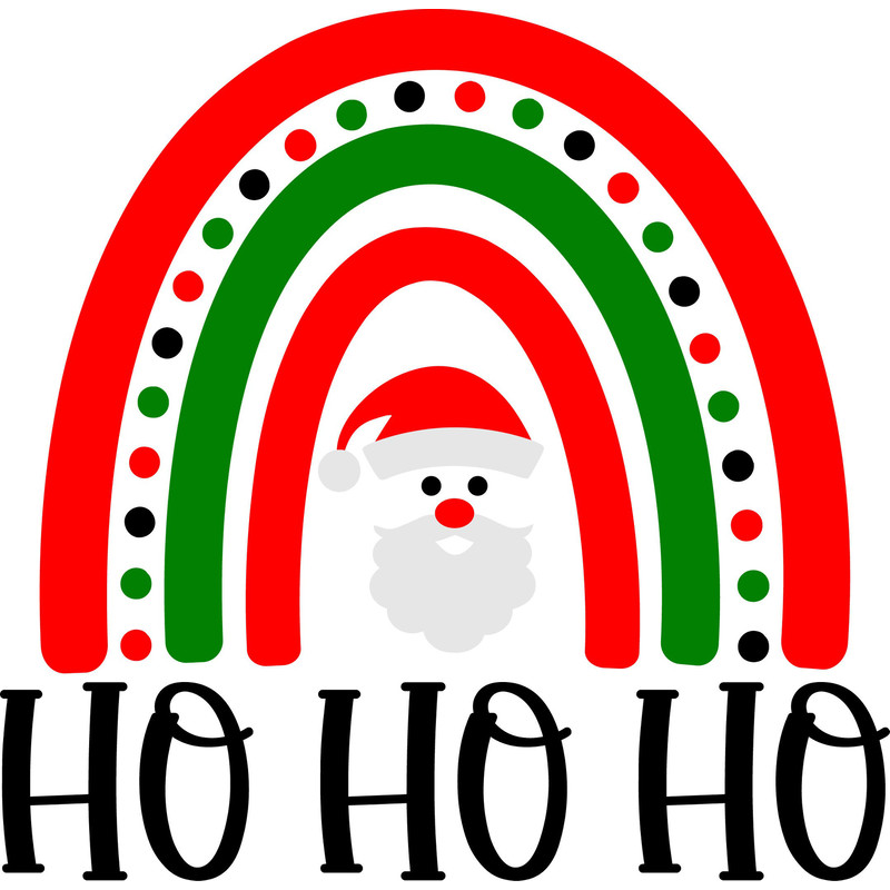 Christmas Rainbow SVG Bundle, Winter Rainbow SVG, Digital Download, Cut File, Sublimation, Clipart (18 svgdxfpngjpeg files) - 7.jpg