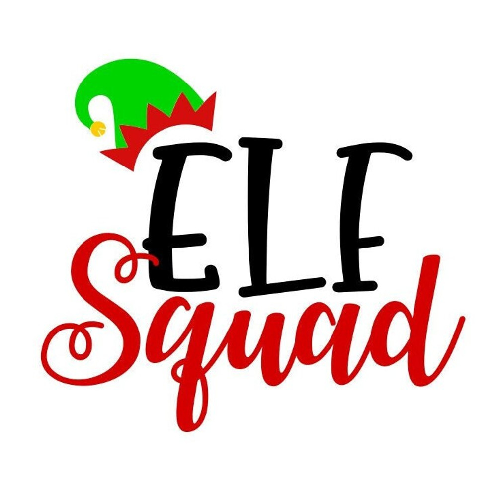 Elf Squad SVG, Christmas SVG, Santa's Helpers SVG, Digital Download, Cut File, Sublimation, Clipart (individual svgdxfpngjpeg files) - 1.jpg
