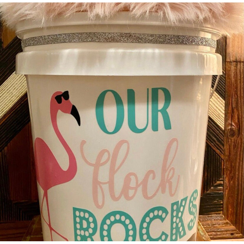 Flamingo SVG, Our Flock Rocks SVG, Summer SVG, Digital Download, Cut File, Sublimation, Clip Art (includes svgpngdxf files) - 2.jpg