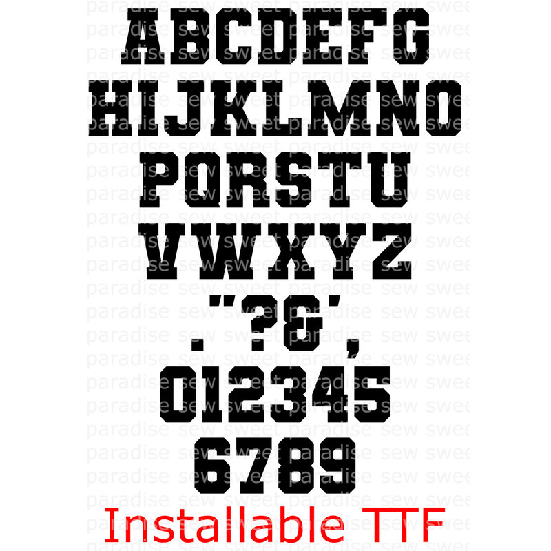 Football SVG + Varsity Block Font TTF, Digital Download, Cut File, Clipart, Sublimation (includes svgpngdxfjpeg files + varsity TTF) - 4.jpg