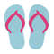 Flip Flops Embroidery Design, MACHINE EMBROIDERY, Summer Embroidery, 8 Sizes, Digital Download - 2.jpg