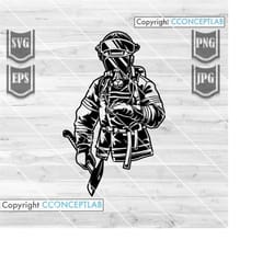 firefighter clipart || svg file || fireman svg || 911 svg || first responder svg || patriotic svg || firefighter png | f