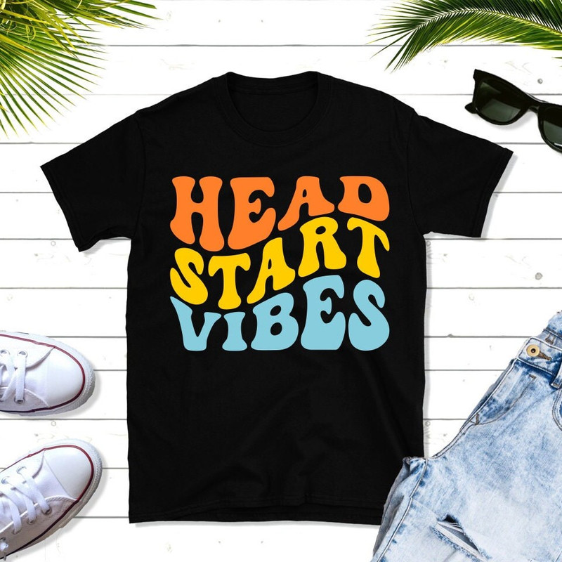 Head Start Vibes SVG, School Retro SVG, Wave, School Shirt SVG, Digital Download, Cut File, Sublimation (svgpngdxfjpeg files) - 3.jpg