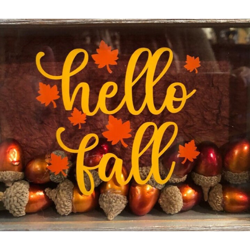 Hello Fall SVG, Fall Door Sign SVG, Halloween SVG, Digital Download, , Cut File, Sublimation, Clip Art (individual svgdxfpng files) - 2.jpg