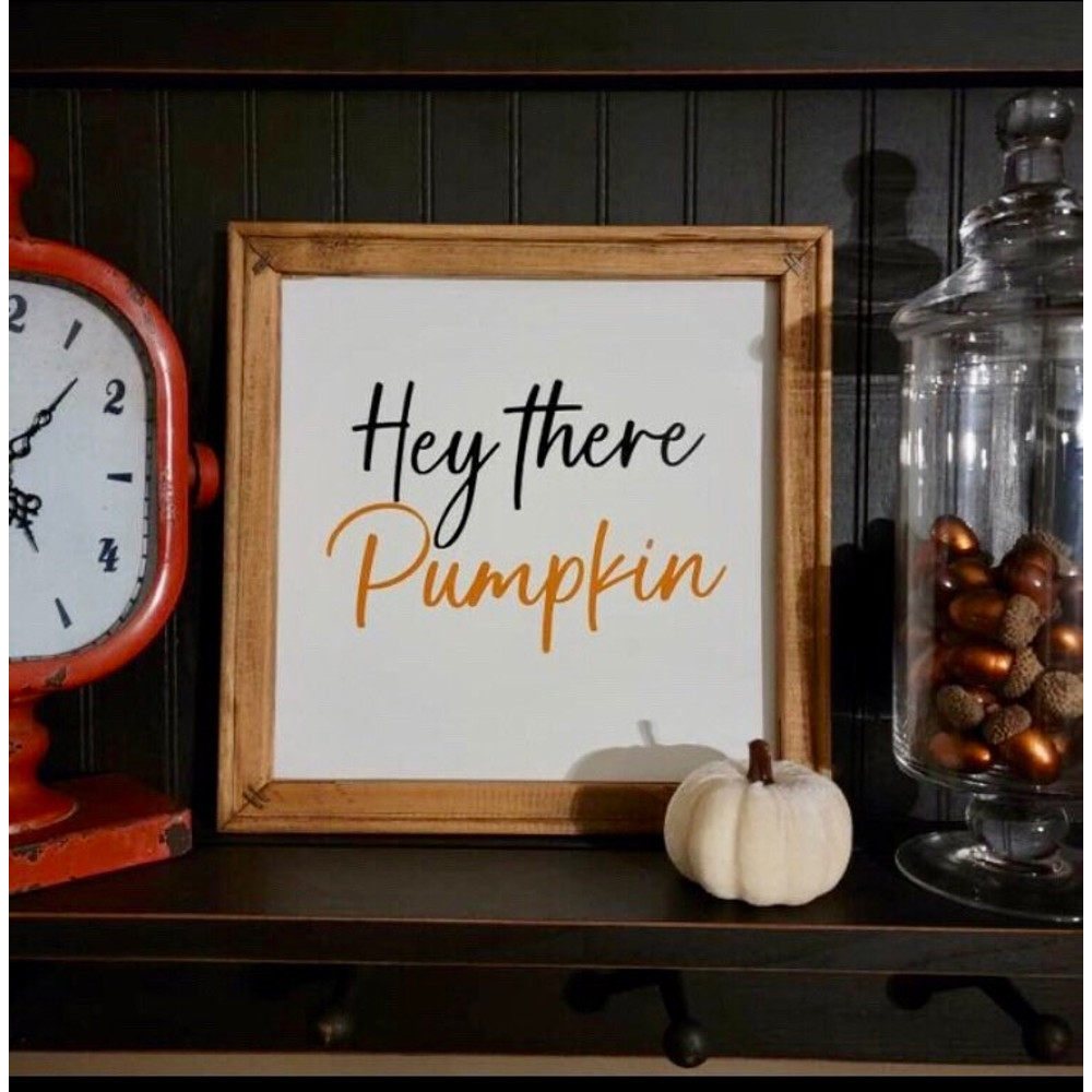 Hey There Pumpkin Handwritten SVG, Signature SVG, Hello Pumpkin, Digital Download, Cut File, Sublimation, Clip Art (svgdxfpngjpeg files) - 2.jpg