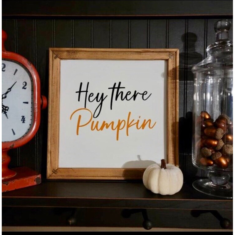 Hey There Pumpkin Handwritten SVG, Signature SVG, Hello Pumpkin, Digital Download, Cut File, Sublimation, Clip Art (svgdxfpngjpeg files) - 2.jpg