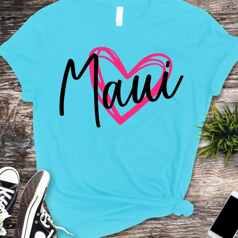 Maui Heart SVG, Maui Strong PNG, Love Maui Shirt SVG, Digital Download, Cut File, Sublimation, Clipart (includes svgpngdxfjpeg files) - 3.jpg