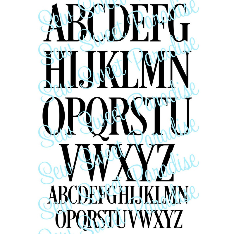 Monogram SVG Bundle + TTF, 6 Monogram Font Alphabets, Digital Download, Cut File, Engraving, Clip Art, individual svgpngdxf files + ttf - 6.jpg