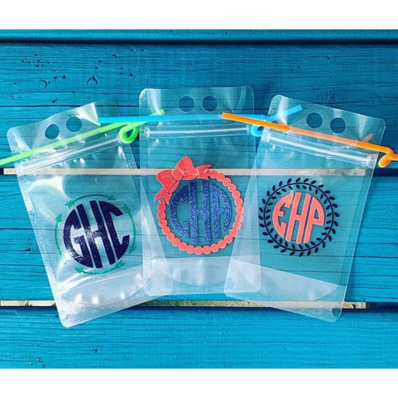 Monogram SVG Bundle, 15 Monogram Frames, School Monogram Frames, Digital Download, Cut Files, Sublimation (15 individual svgdxfpng files) - 2.jpg