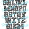 Monogram SVGDXFPNG, Polka Dot Letters, Polka Dot Alphabet, Digital Download, Cut File, Clip Art, 36 individual svgdxfpng files - 2.jpg