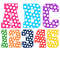 Monogram SVGDXFPNG, Polka Dot Letters, Polka Dot Alphabet, Digital Download, Cut File, Clip Art, 36 individual svgdxfpng files - 4.jpg