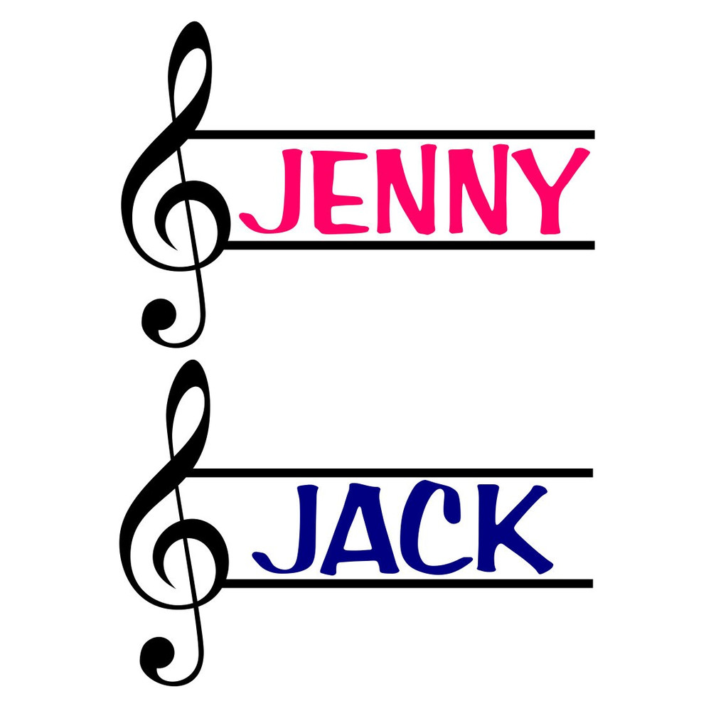 Music Name Frame SVG, Music Note SVG, Digital Download, Cut File, Sublimation, Clip Art (includes svgpngdxf file formats) - 3.jpg