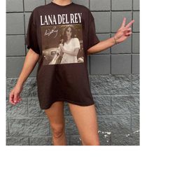 lana del rey vintage 90s bootleg classic graphic shirt for women men, lana del rey graphic unisex shirt, lana del rey vi