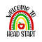 Preschool SVG, Welcome to Head Start Rainbow SVG, Pre-K Sign, Digital Download, Cut File, Sublimation, Clip Art (svgpngdxfjpeg formats) - 1.jpg