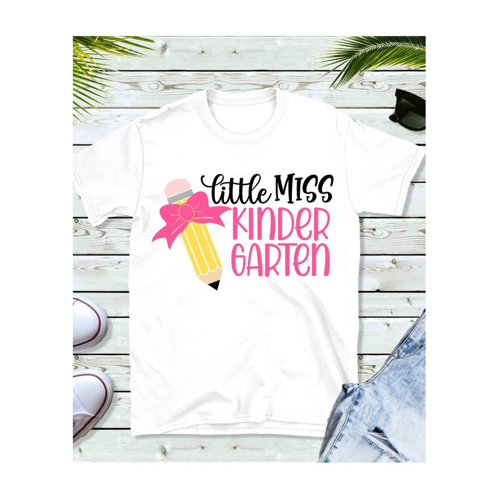 School SVG Bundle, Little Miss Pre-K, Kindergarten, Girl, Digital Download, Cut Files, Sublimation (9 individual svgpngdxfjpeg files) - 5.jpg