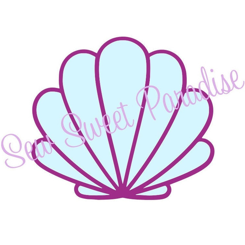 Seashell SVG, Sea Shell SVG, Beach SVG, Summer, Digital Download, Cut File, Sublimation, Clip Art (includes svgdxfpng file formats) - 1.jpg
