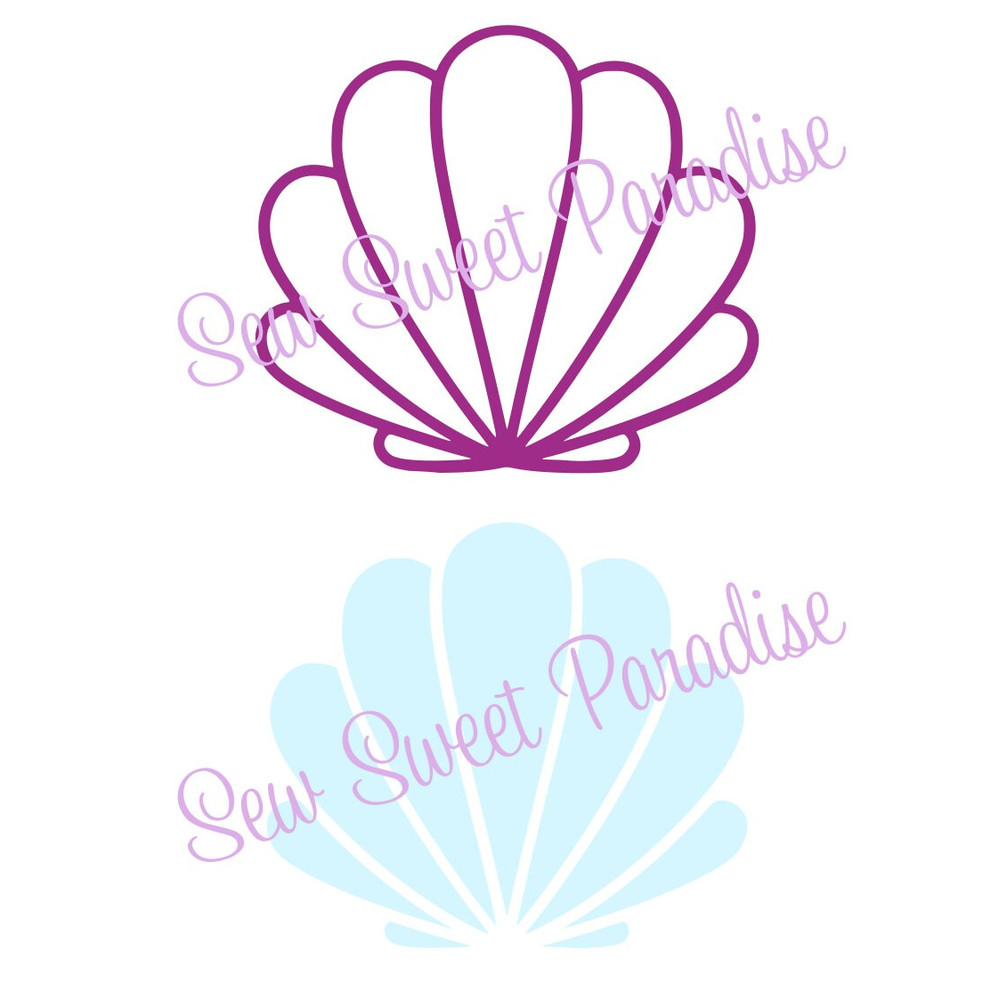 Seashell SVG, Sea Shell SVG, Beach SVG, Summer, Digital Download, Cut File, Sublimation, Clip Art (includes svgdxfpng file formats) - 2.jpg