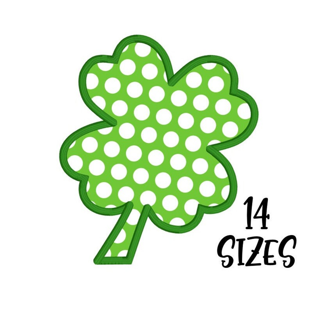 Shamrock Embroidery Designs, MACHINE EMBROIDERY, Lucky Embroidery, St Patrick's Embroidery, 6 Designs, Digital Download, 4x4, 5x7, 6x10 Hoop - 8.jpg