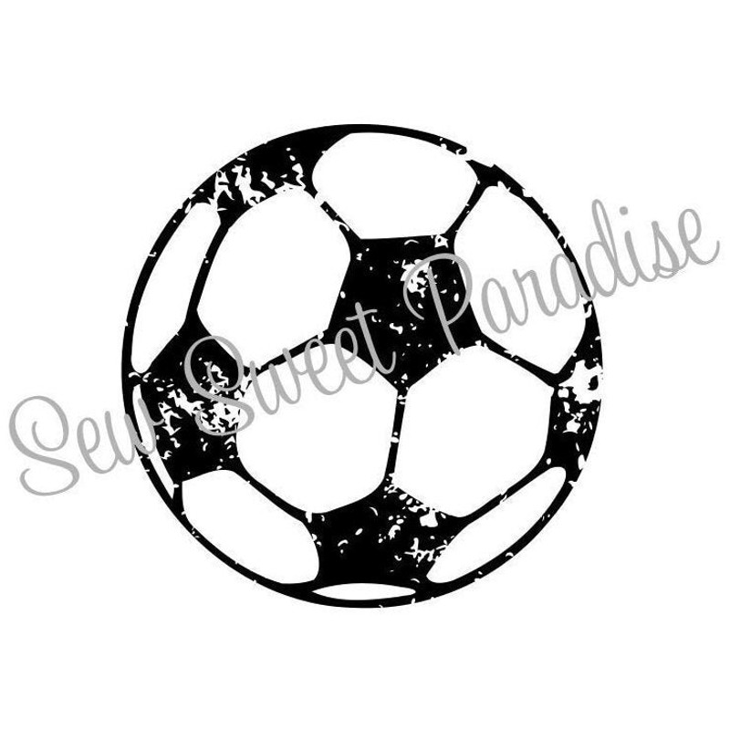 Soccer Ball SVG, Soccer Ball Grunge SVG, Soccer SVG, Digital Download, Cut File, Sublimation, Clip Art (includes svgpngdxf file formats) - 1.jpg