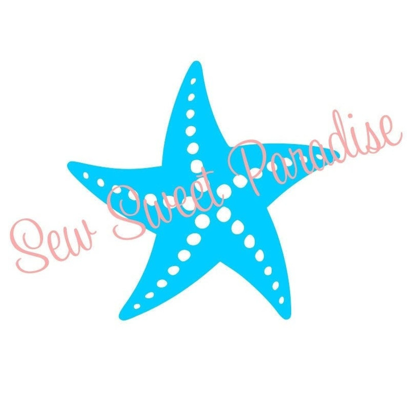 Starfish SVG, Ocean SVG, Beach SVG, Summer, Digital Download, Cut File, Sublimation, Clip Art (includes svgdxfpng file formats) - 1.jpg