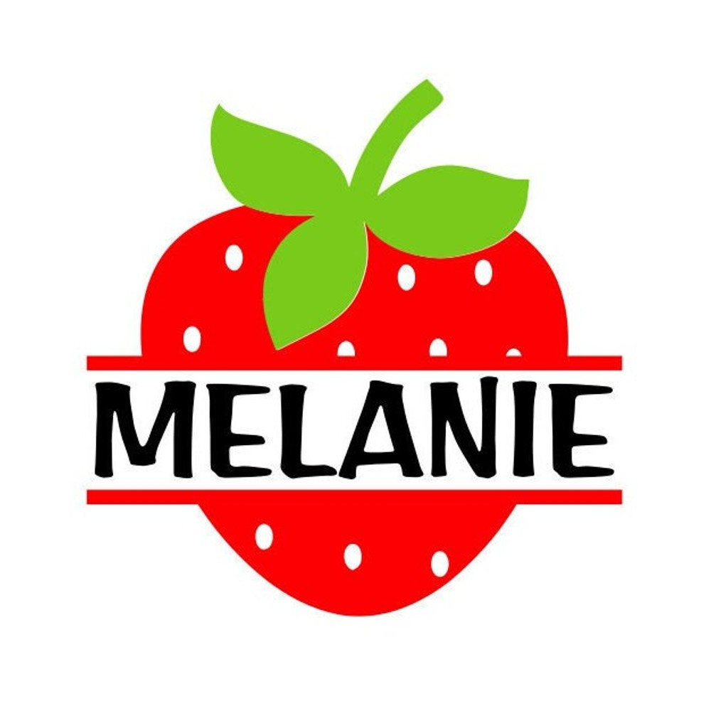 Strawberry SVG, Name Frame SVG, Fruit SVG, Digital Download, Cut File, Sublimation, Clip Art (includes svgdxfpng file formats) - 1.jpg