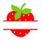 Strawberry SVG, Name Frame SVG, Fruit SVG, Digital Download, Cut File, Sublimation, Clip Art (includes svgdxfpng file formats) - 2.jpg