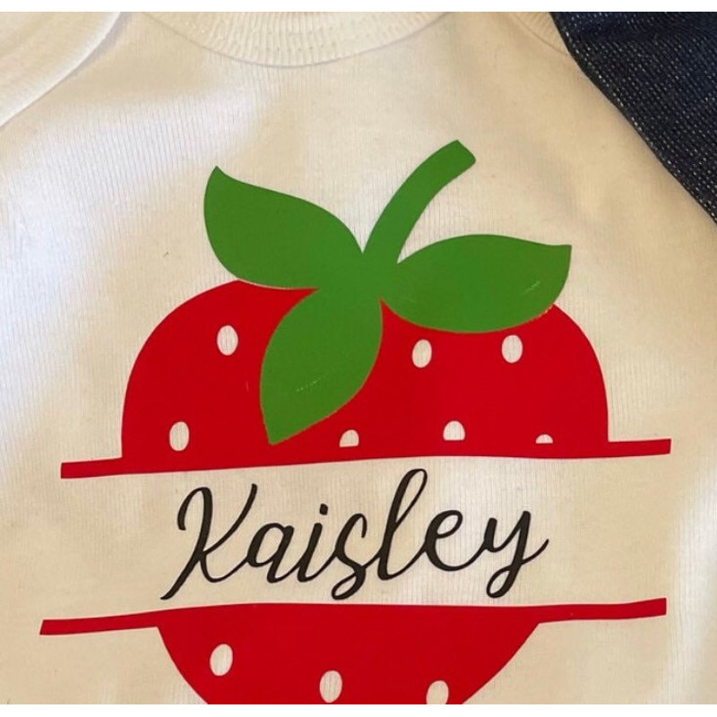 Strawberry SVG, Name Frame SVG, Fruit SVG, Digital Download, Cut File, Sublimation, Clip Art (includes svgdxfpng file formats) - 3.jpg