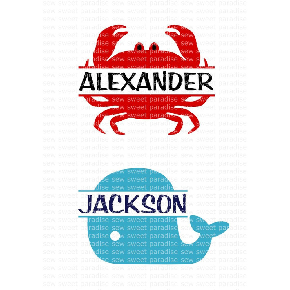 Summer SVG Bundle, Split Name Frames SVG, Beach SVG, Digital Download, Cut Files, Sublimation, Clipart (25 individual svgpngdxf files) - 4.jpg