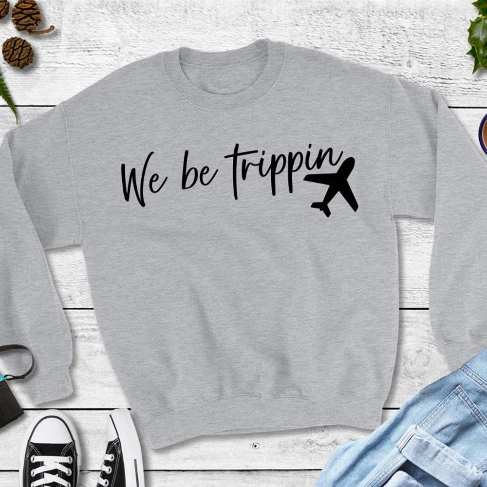 We Be Trippin SVG, Summer SVG, Vacation SVG, Digital Download, Cut File, Sublimation, Clip Art (includes svgdxfpng file formats) - 4.jpg