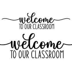 welcome to our classroom sign svg, welcome to school svg, digital download, cut file, sublimation, clip art (svgpngdxfjp