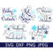 Winter SVG Bundle, Let it Snow SVG, Baby it's Cold Outside, Digital Download, Cut Files, Sublimation (5 individual svgdxfpngjpeg files) - 1.jpg