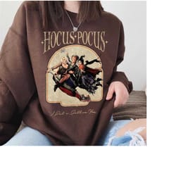 retro hocus pocus sweatshirt, vintage sanderson sisters sweatshirt, witch sisters sweatshirt, halloween tee, halloween h