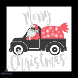 merry christmas svg, christmas svg, xmas svg, xmas truck svg, christmas gift svg, santa claus svg