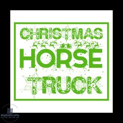 christmas horse truck svg, christmas svg, xmas svg, happy holiday svg, horse svg