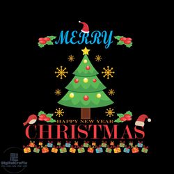 merry christmas svg, christmas svg, xmas svg, xmas tree svg, christmas gift svg