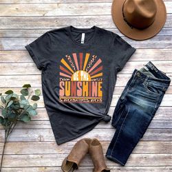 be the sunshine shirt, summer shirt for women, retro sun t shirt, vintage graphic t-shirt, kindness tshirt, motivational