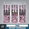 3D Inflated Sublimation Tumbler Design Download PNG, 20 Oz Digital Tumbler Wrap PNG , Instant Download (84).jpg