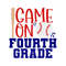 4th Grade SVG, Game On Fourth Grade SVG, Baseball SVG, Digital Download, Cut File, Sublimation, Clip Art (svgpngdxfjpeg file formats) - 1.jpg