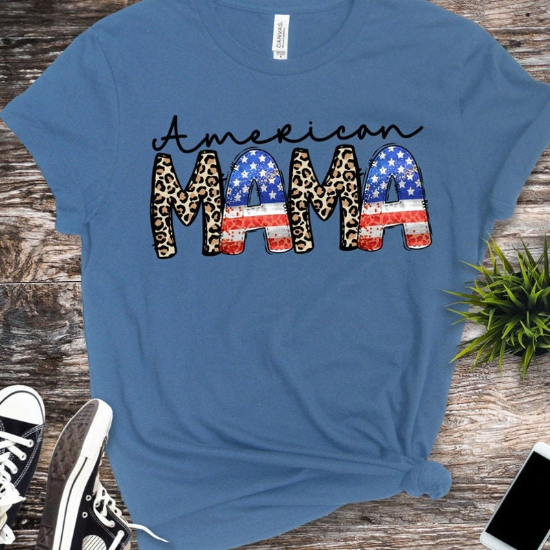 4th of July PNG, American Mama PNG, Patriotic, America, Digital Download, Sublimation, Clipart This is not an SVG file! - 2.jpg