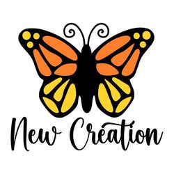 butterfly svg, new creation svg, butterfly sign, digital download, cut file, sublimation, butterfly clipart (svg, dxf, p