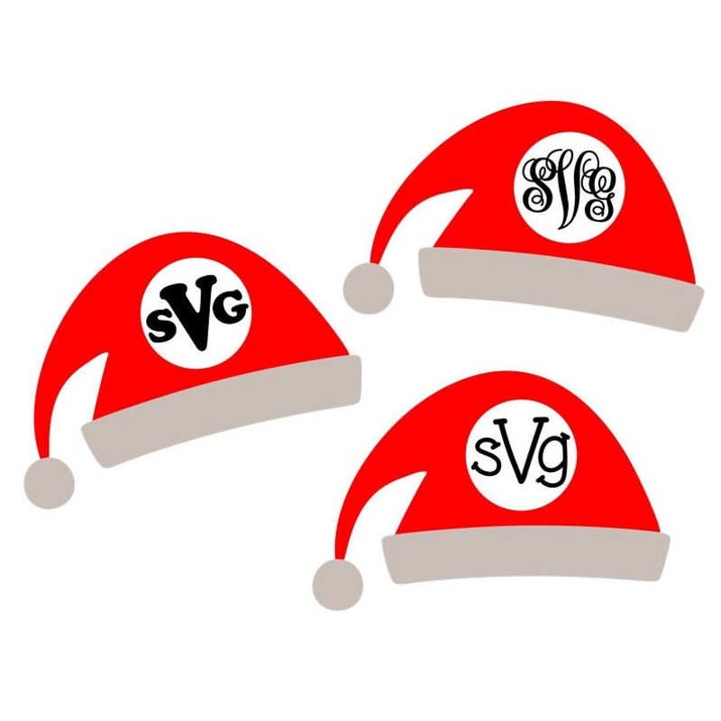 Christmas Monogram SVG Bundle, Monogram Frames SVG, Digital Download, Cut Files, Sublimation, Clipart (28 individual svgdxfpngjpeg files) - 3.jpg