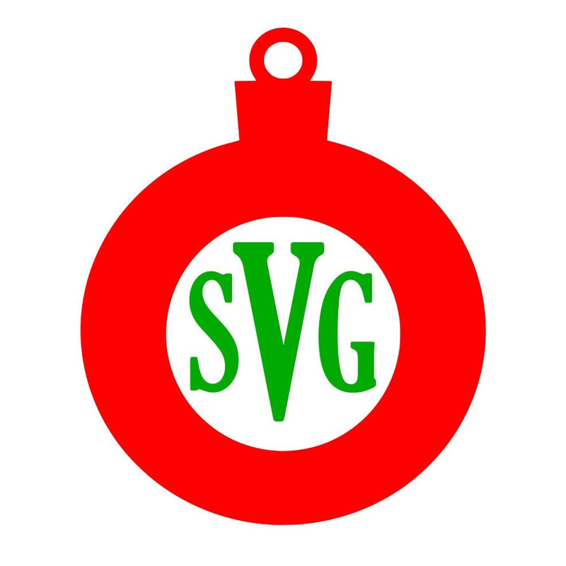 Christmas Ornament SVG Bundle, Ornament Frames SVG, Digital Download, Cut Files, Sublimation, Clipart (3 individual svgdxfpngjpeg files) - 4.jpg