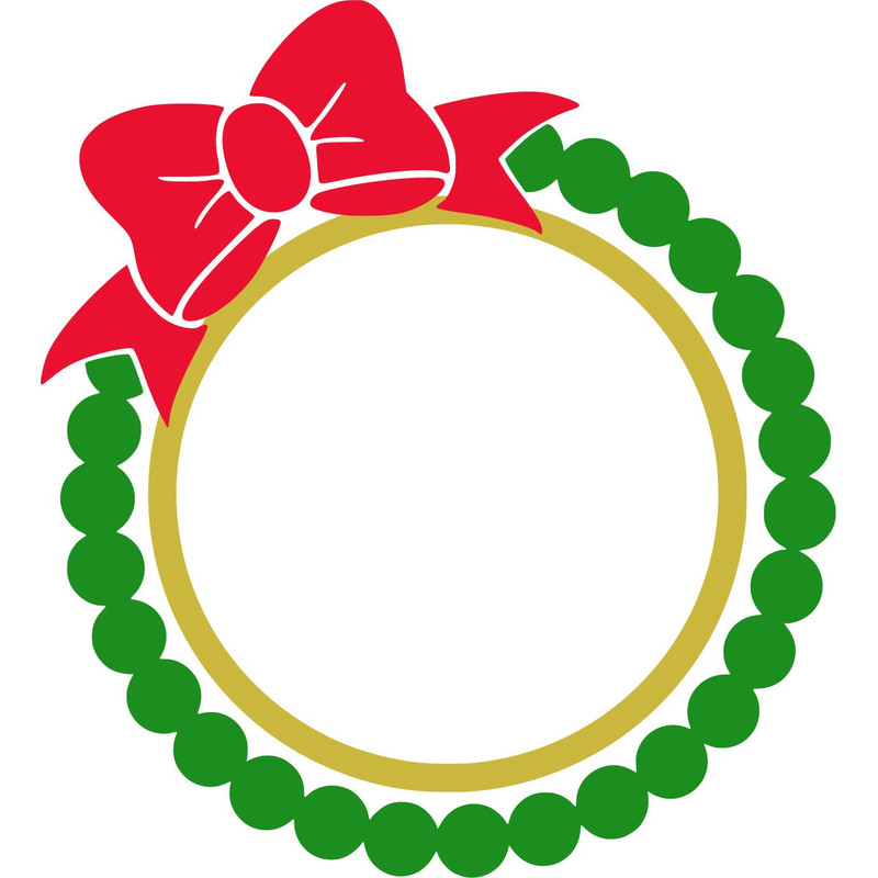 Christmas Monogram Frames SVG Bundle, Christmas SVG, Digital DownloadCut Files, Sublimation, Clipart (15 individual svgdxfpngjpeg files) - 10.jpg