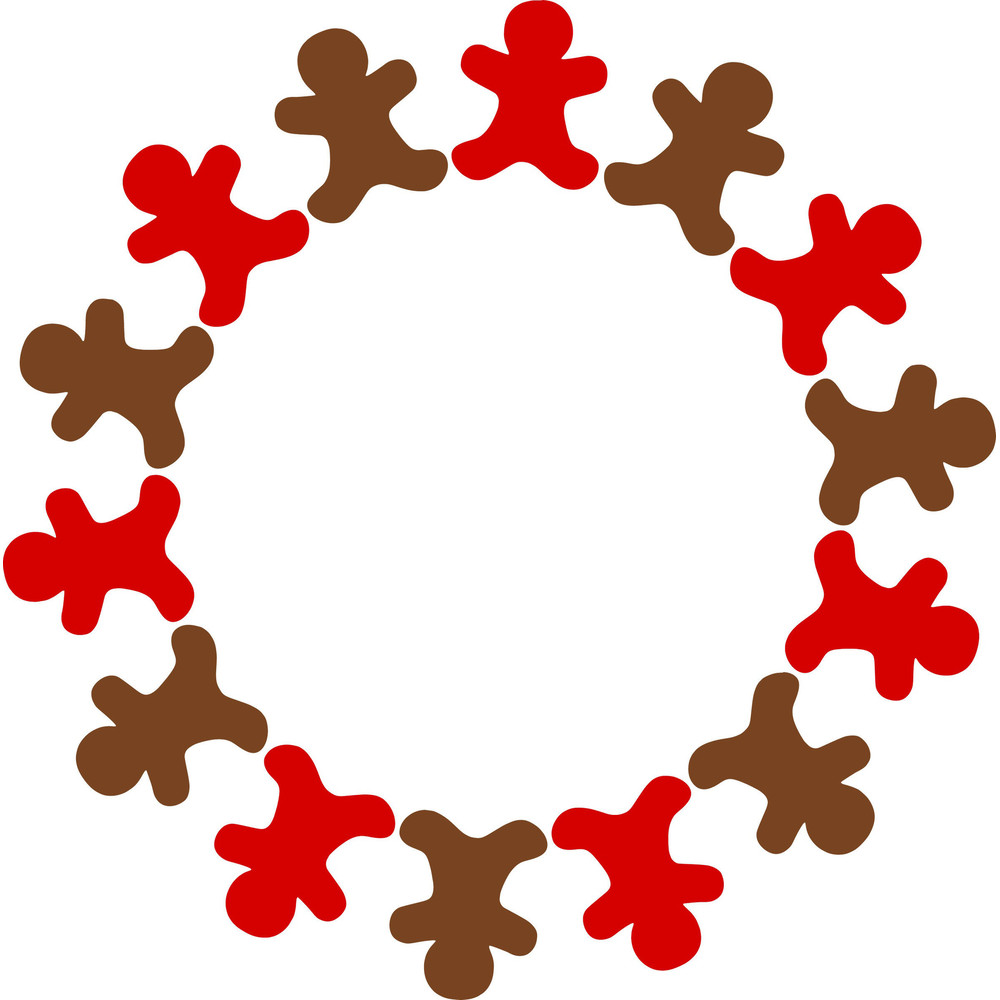 Christmas Monogram Frames SVG Bundle, Christmas SVG, Digital DownloadCut Files, Sublimation, Clipart (15 individual svgdxfpngjpeg files) - 5.jpg