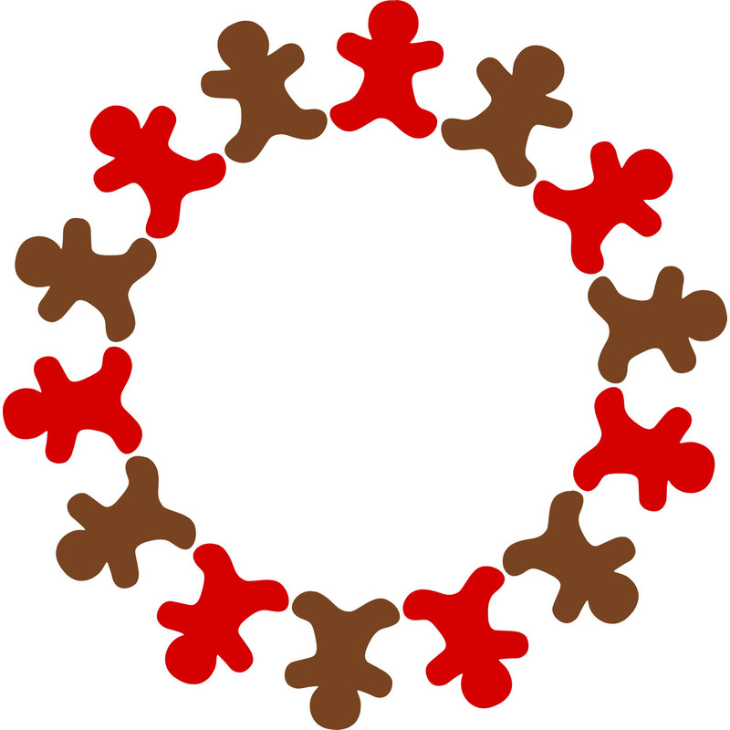 Christmas Monogram Frames SVG Bundle, Christmas SVG, Digital DownloadCut Files, Sublimation, Clipart (15 individual svgdxfpngjpeg files) - 5.jpg