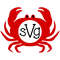 Crab SVG, Crab Monogram Frame SVG, Beach SVG, Digital Download, Cut File, Sublimation, Clip Art (includes svgdxfpng file formats) - 2.jpg