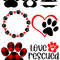 Dog SVG Bundle, Valentine's Day Dog SVG, Puppy Love SVG, Digital Download, Cut Files, Sublimation, Clipart (35 svgdxfpngjpeg formats) - 4.jpg