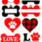 Dog SVG Bundle, Valentine's Day Dog SVG, Puppy Love SVG, Digital Download, Cut Files, Sublimation, Clipart (35 svgdxfpngjpeg formats) - 5.jpg
